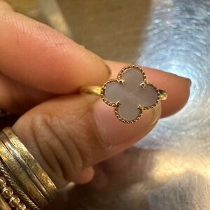 Flower ring gold